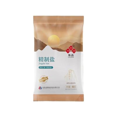 鲁晶加碘精制盐400g*1袋