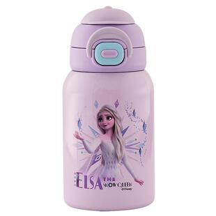 迪士尼儿童保温杯女孩上学专用幼儿园小学生316双饮口带吸管杯子