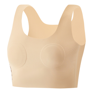 束胸超平内衣无感薄款运动防震裹胸缩塑胸cos大胸显小文胸背心女