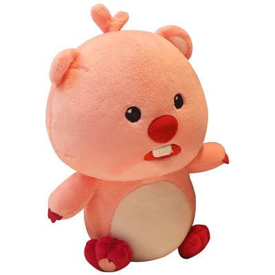 正品loopy玩偶露比小海狸