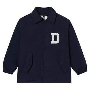 断码MQD童装【先选码、在选款】刺绣男童外套翻领三防轻薄羽绒服