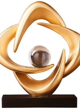 酒柜装饰品摆件轻奢高档客厅玄关电视柜博古架装饰办公室书柜摆设