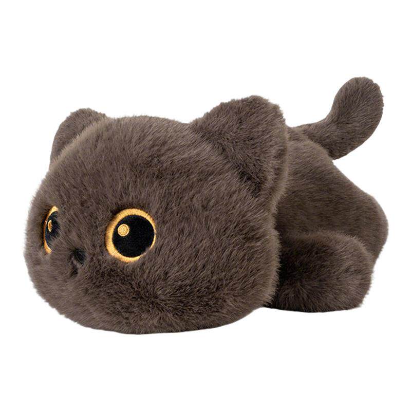 MINISO名创优品小猫玩偶毛绒玩具黑猫公仔三花猫抱枕娃娃生日礼物