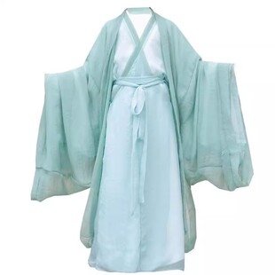 古装汉服男日常改良古风交领大袖衫长袍大氅书生公子旅游写真服装