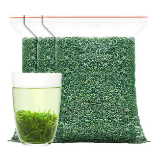 【一斤500g】高山云雾绿茶2025新茶叶浓香型散装炒青茶商用招待茶