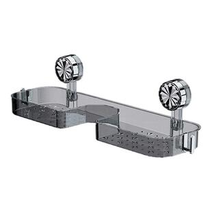 吸盘洗漱台置物架免打孔水龙头置物架厕所洗手池镜前收纳架子壁挂