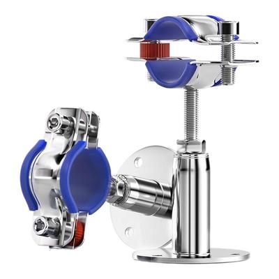 量贩批发！304不锈钢带胶管支架