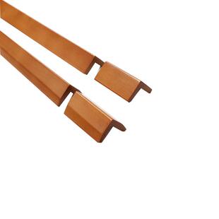 玲杰纯实木窄边护角烤漆护墙角护角条原木护角线墙壁护墙角防撞条