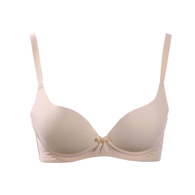 古今内衣女光面轻承托立体聚拢青年文胸女侧收副乳