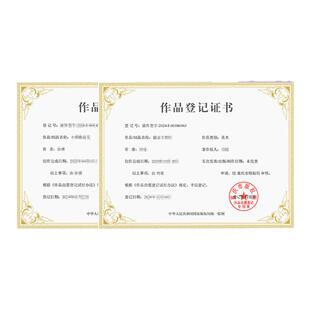 版权登记甘肃版权加急一天美术作品申请IP形象图文字logo设计
