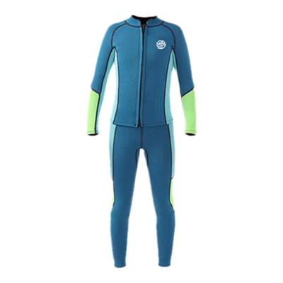 分体游泳潜水衣加厚防寒保暖学生