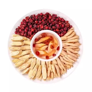 黄芪麦冬五味子茶红枣官方旗舰店出汗多止汗茶包泡水喝中组合药材