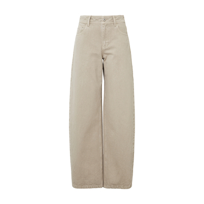 SMIIILE纯棉阔腿裤女显瘦休闲裤