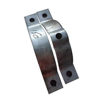 街码专用抱箍140街码抱箍双半圆电线杆单吊抱箍适合6-7米杆包邮箍