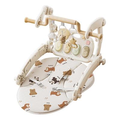 巧乐熊0—1岁婴儿脚踏钢琴健身架