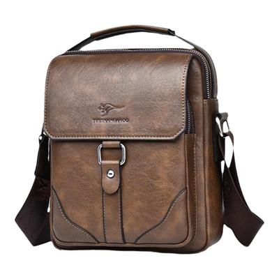 小背包斜挎单肩包男真皮手提包