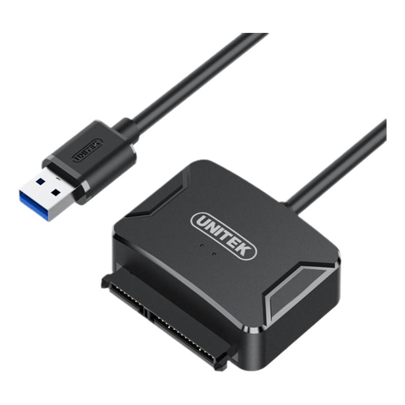 优越者Y-1093BK sata转usb3.0易驱线 电脑外接硬盘光驱SSD带电源
