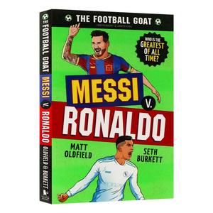 伟大的足球运动员系列梅西vs罗纳尔多英文原版  Messi vs Ronaldo 青少年足球科普漫画章节书 体育人物传记读物平装 Matt Oldfield