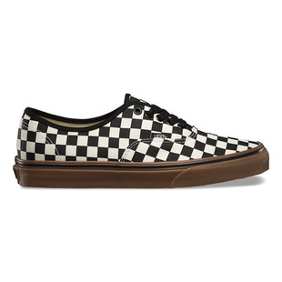 VANS AUTHENTIC 低帮 棋盘格生胶底帆布鞋男鞋女鞋VN0004MKIBB
