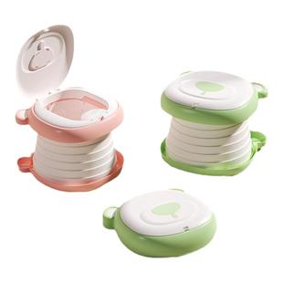 科巢儿童折叠马桶外出携带便携式小孩尿盆车载旅游男女宝宝坐便器