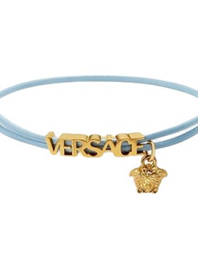 【季末优惠】VERSACE/范思哲 女士Versace皮革手链