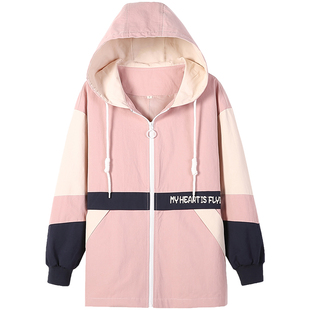 女学生秋装上衣外套初中少女风衣女孩高中生2025秋季新款韩版大码