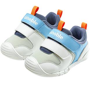 【经典足G】基诺浦机能鞋秋款时尚拼色婴幼儿宝宝鞋GB2472