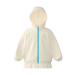 【新品】papa爬爬夏季儿童防晒衣女童小蜻蜓荷叶边户外服休闲百搭