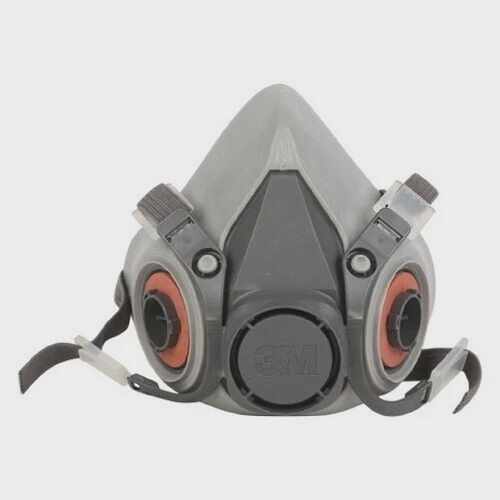 LOT OF 5 PCS 6200/07025 HALF FACE MASK WITHOUT FILTERS FREE