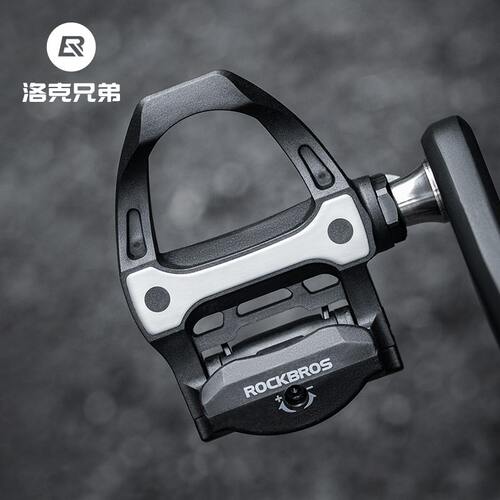 洛克兄弟公路车锁踏碳纤维培林SPD钛轴骑行脚踏板锁片自行车装备