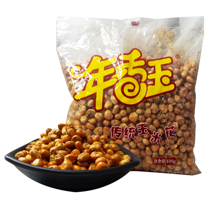 传统玉米豆年香玉无油无糖零食