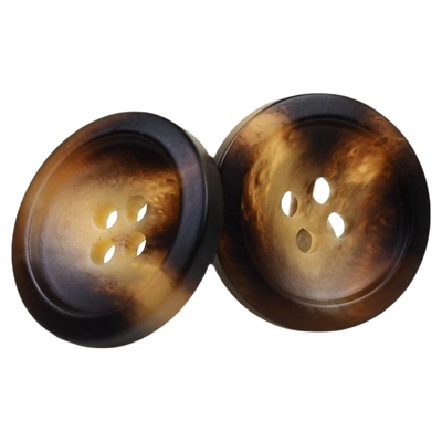 咖啡色大衣纽扣女树脂百搭毛衣钮扣风衣外套扣子男士西装扣裤子扣