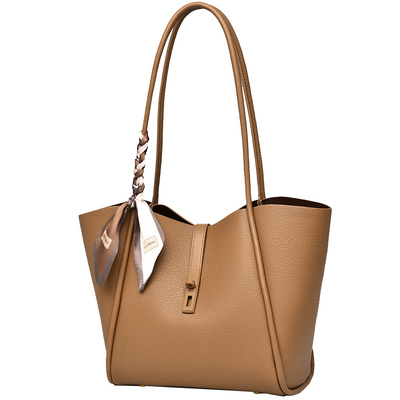 精美丝巾时尚大容量托特翅膀包