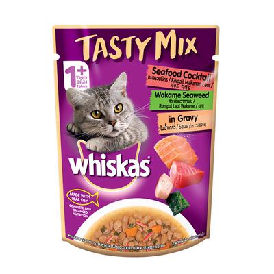 伟嘉原装进口成猫妙鲜包肉蔬双拼