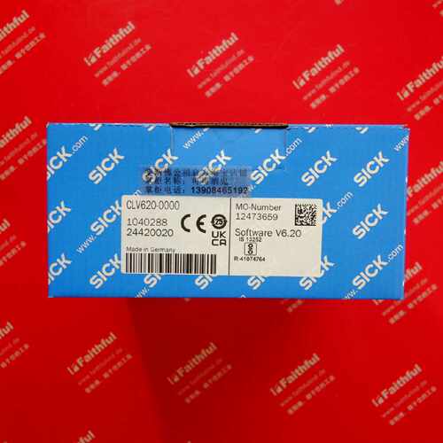 议价Sick CLV620-0000 西克全新工业条码扫描传感器 1040288