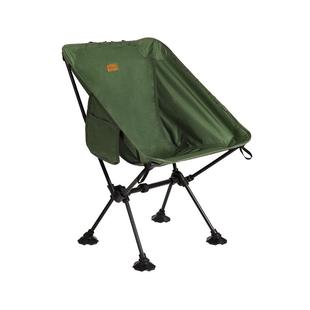 虚胖户外折叠椅子便携式超轻量航空铝合金美术生懒人椅露营月亮椅