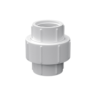 pvc内丝双内牙活接水管由令接头管件配件4分6分1寸20 25 32mm