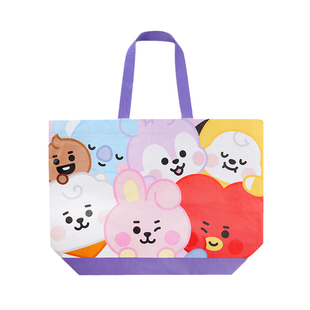 BT21 BABY 环保手提袋大容量手提包 LINE FRIENDS 连我朋友