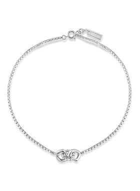 KITSH小众潮酷打结圆圈项链