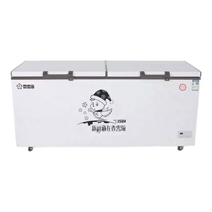 香雪海新款BDBC880A铜管五面制冷商用大容量冷冻冷藏单温省电冷柜