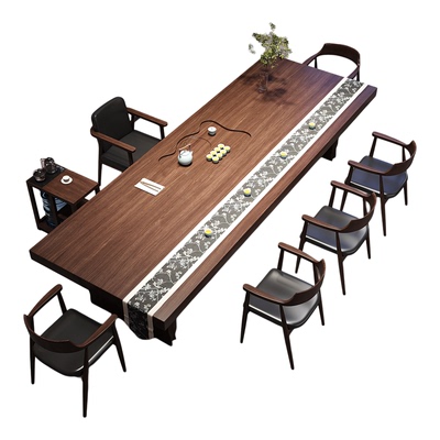 现代茶几客厅家用新中式功夫茶台
