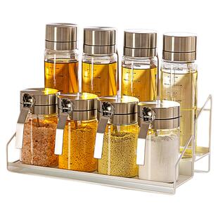 摩登主妇304不锈钢调料罐油壶组合厨房家用酱油醋调味料瓶罐套装