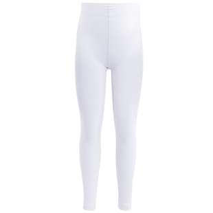 儿童舞蹈袜九分袜春秋款连裤袜女童练功裤白色打底袜裤不连脚丝袜