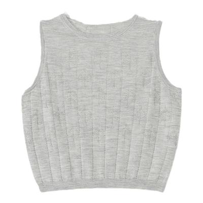 宝宝夏季桑蚕丝背心吸湿排汗透气