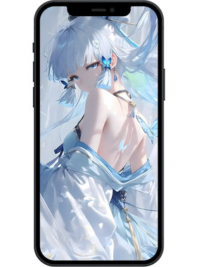 原神神里绫华蝴蝶轻纱8K壁纸iphone苹果安卓手机电脑ipad平板壁纸