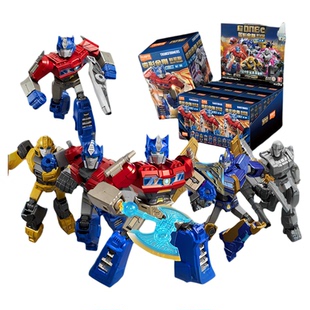 布鲁可积木人变形金刚起源群星版第五弹擎天柱玩具盲盒布鲁克男孩