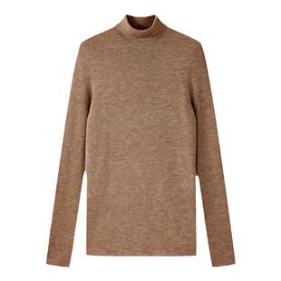 【山羊绒】Laurel劳芮新款修身淡人显瘦无缝针织衫女LWD343M02300