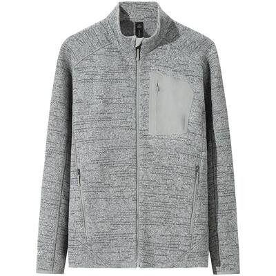 安踏冠军户外抓绒外套