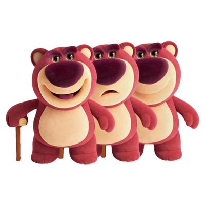 VGT手办摆件植绒草莓熊LOTSO200%