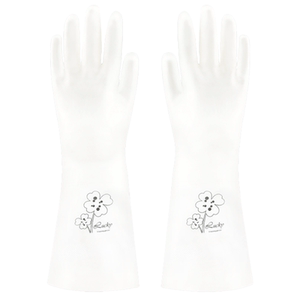 【防滑不漏】橡胶洗碗手套